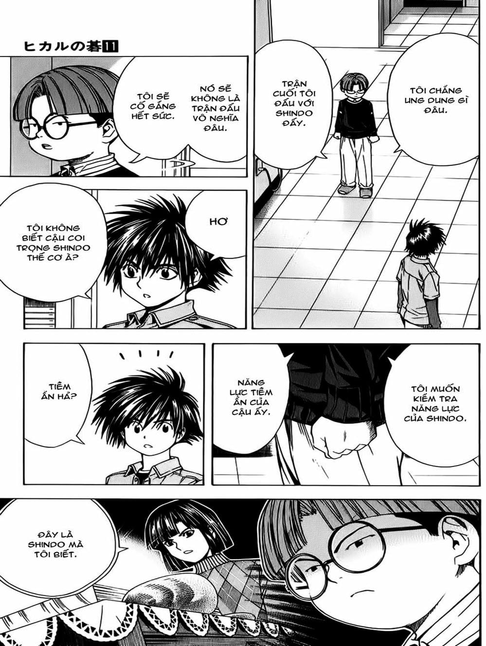 Truyện Tranh Kì Thủ Cờ Vây - Hikaru No Go trang 6