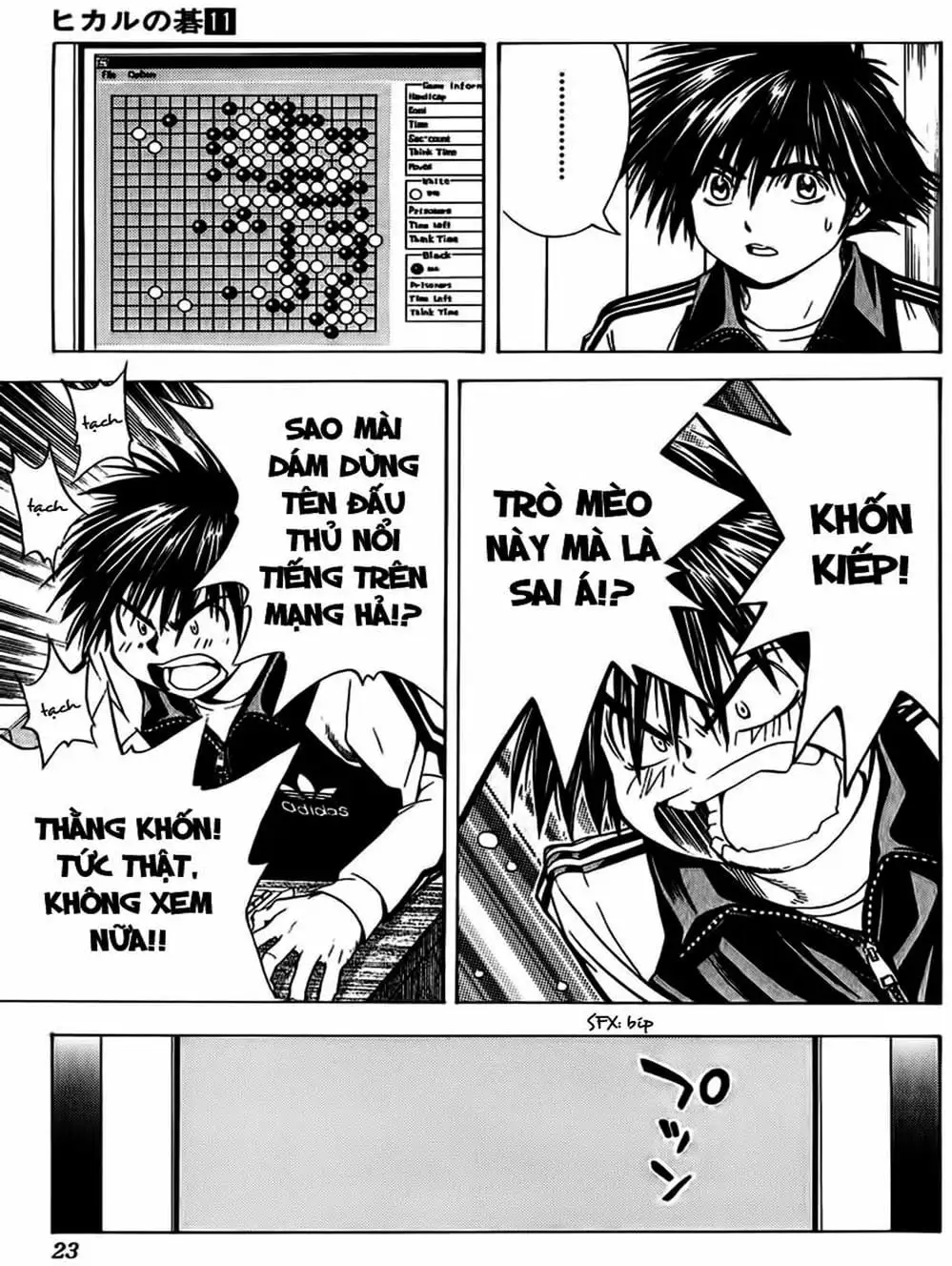 Truyện Tranh Kì Thủ Cờ Vây - Hikaru No Go trang 6