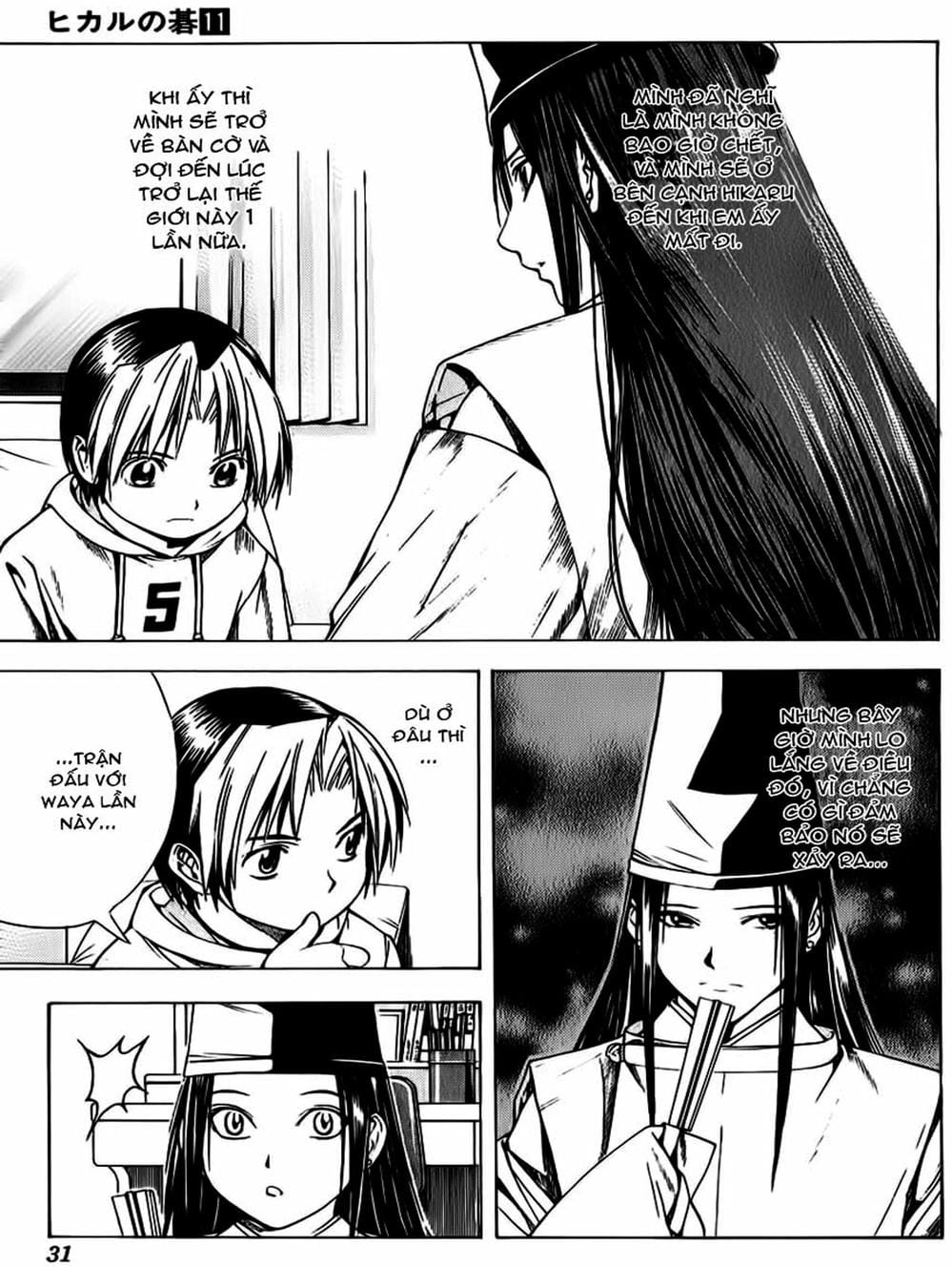 Truyện Tranh Kì Thủ Cờ Vây - Hikaru No Go trang 6