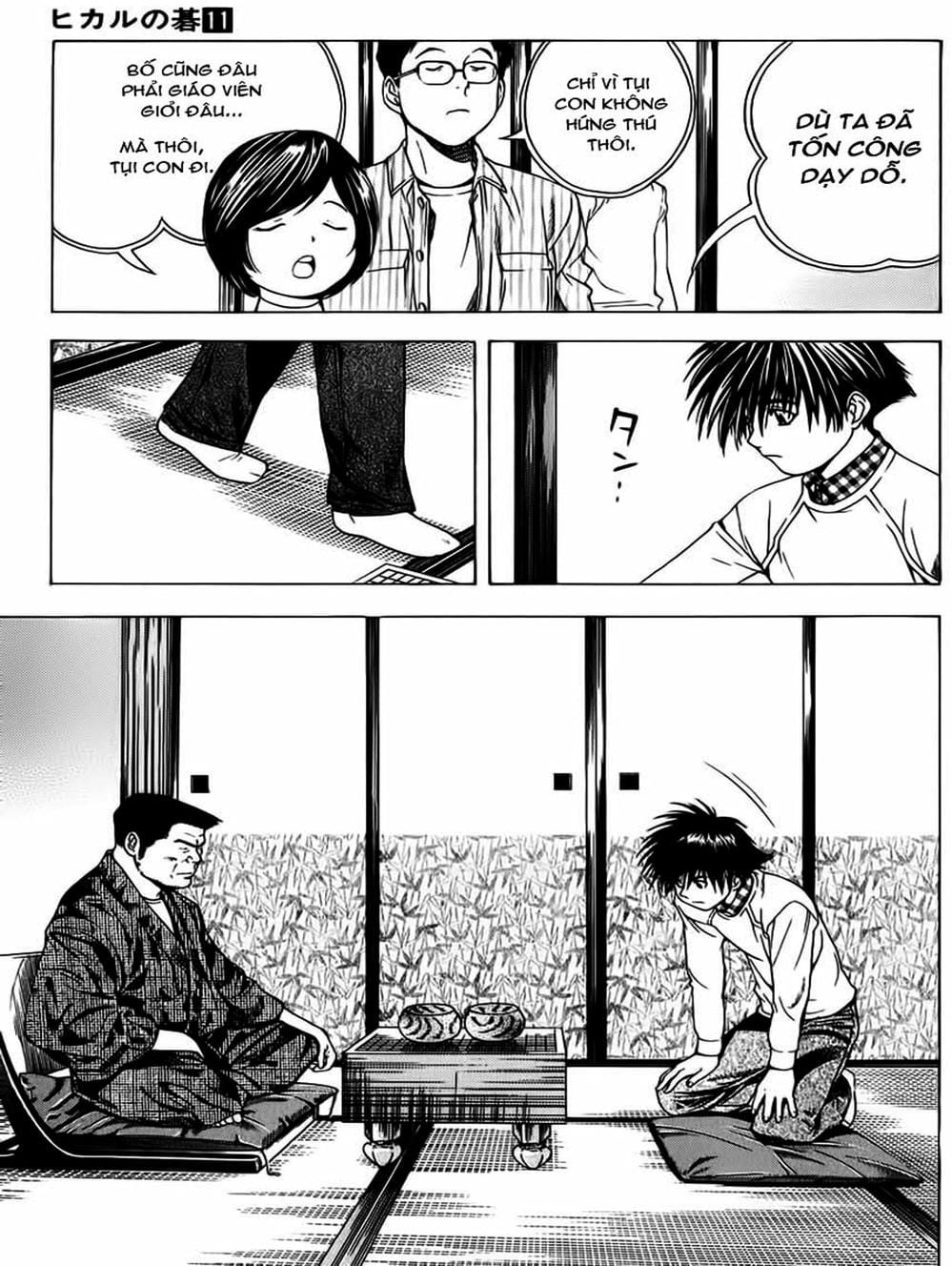 Truyện Tranh Kì Thủ Cờ Vây - Hikaru No Go trang 6