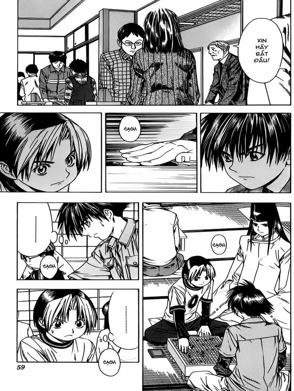 Truyện Tranh Kì Thủ Cờ Vây - Hikaru No Go trang 6
