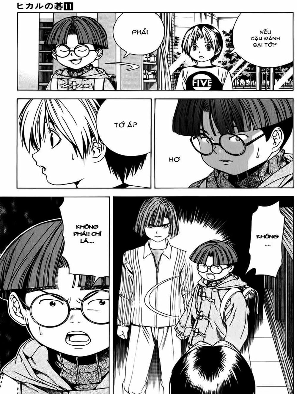 Truyện Tranh Kì Thủ Cờ Vây - Hikaru No Go trang 6