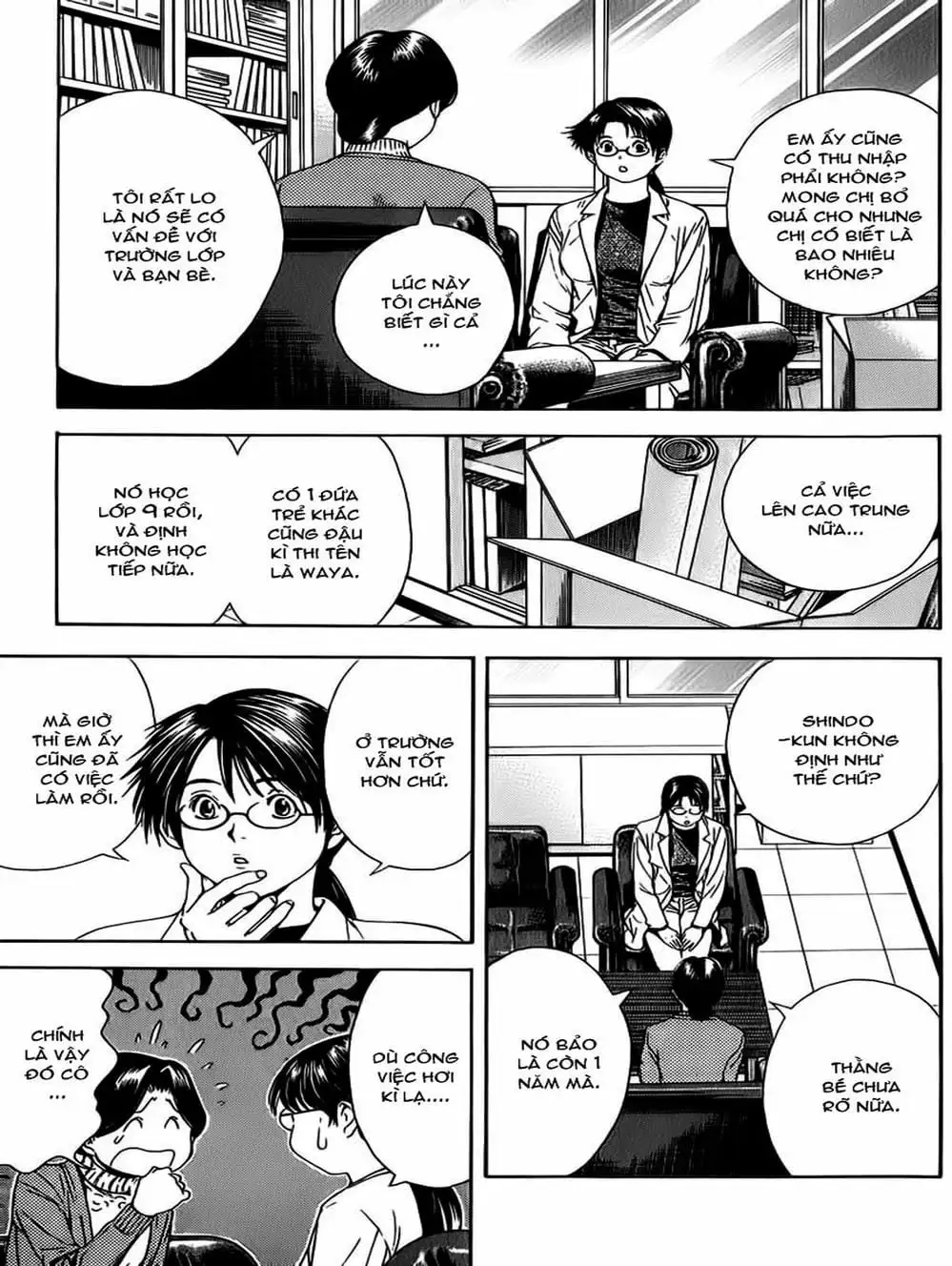 Truyện Tranh Kì Thủ Cờ Vây - Hikaru No Go trang 6