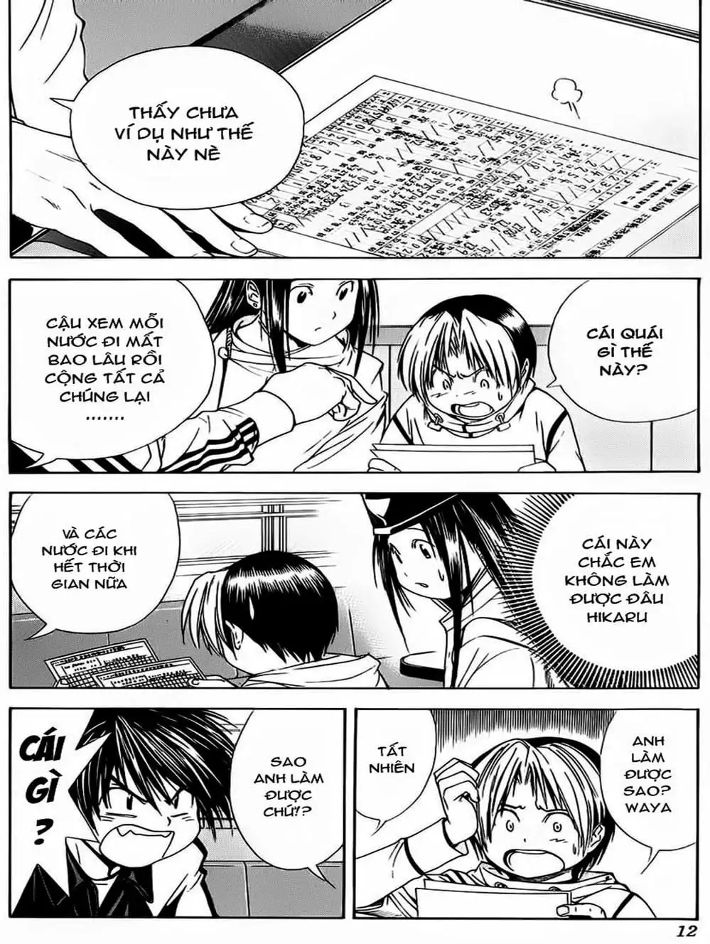 Truyện Tranh Kì Thủ Cờ Vây - Hikaru No Go trang 6