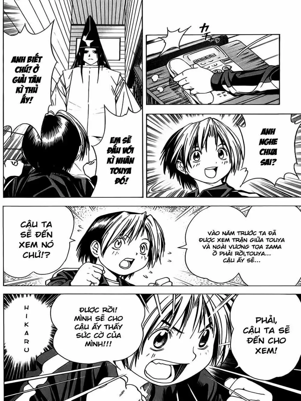 Truyện Tranh Kì Thủ Cờ Vây - Hikaru No Go trang 6