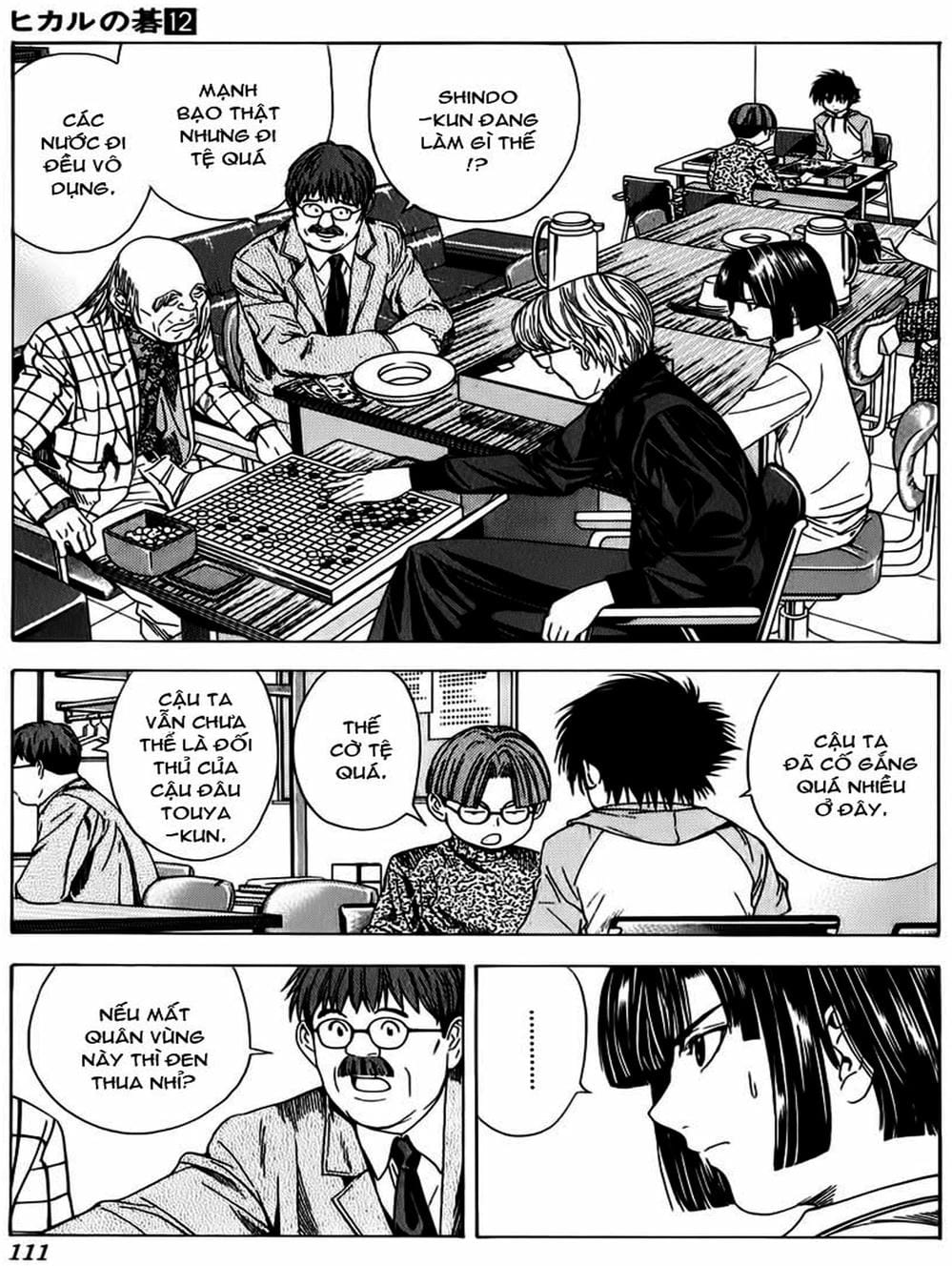 Truyện Tranh Kì Thủ Cờ Vây - Hikaru No Go trang 6