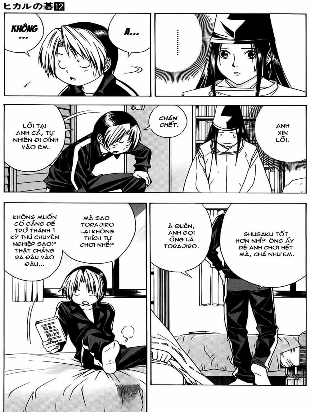 Truyện Tranh Kì Thủ Cờ Vây - Hikaru No Go trang 6