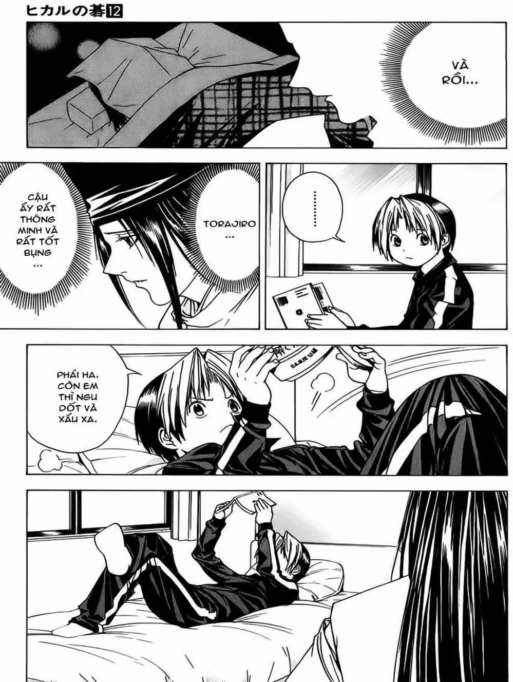 Truyện Tranh Kì Thủ Cờ Vây - Hikaru No Go trang 6