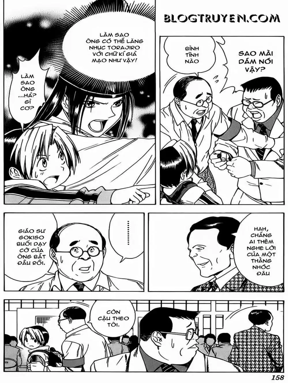 Truyện Tranh Kì Thủ Cờ Vây - Hikaru No Go trang 6