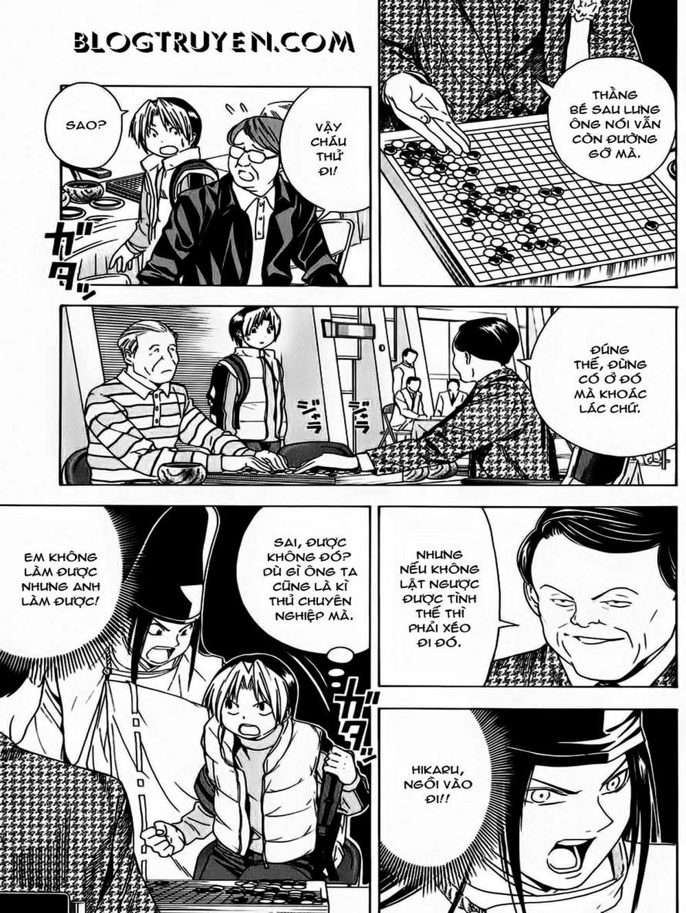 Truyện Tranh Kì Thủ Cờ Vây - Hikaru No Go trang 6