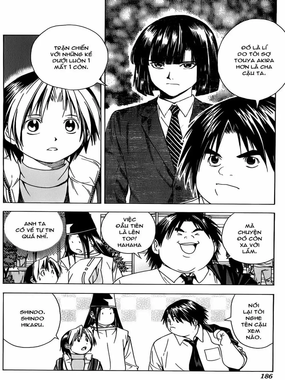 Truyện Tranh Kì Thủ Cờ Vây - Hikaru No Go trang 6