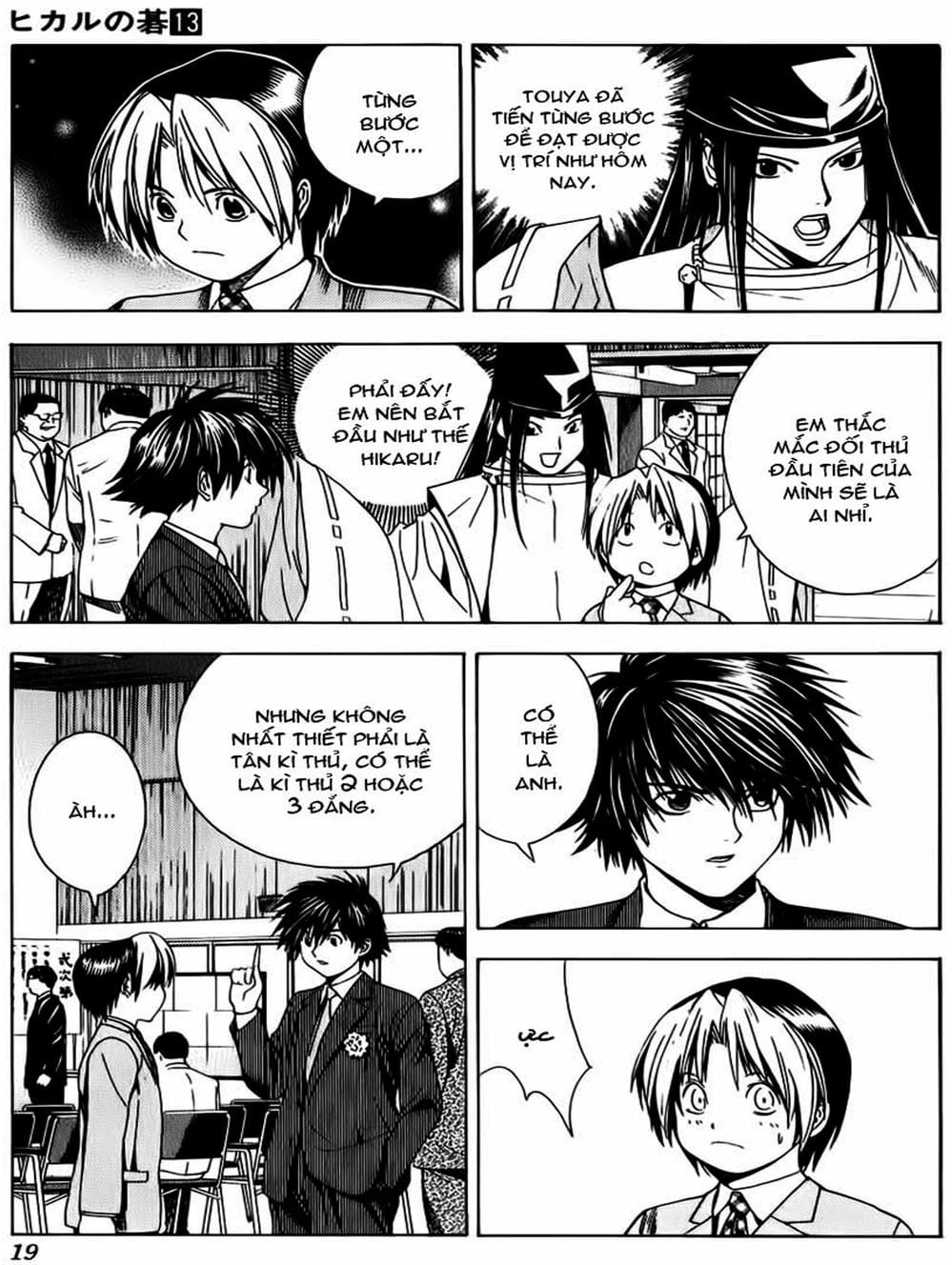 Truyện Tranh Kì Thủ Cờ Vây - Hikaru No Go trang 6