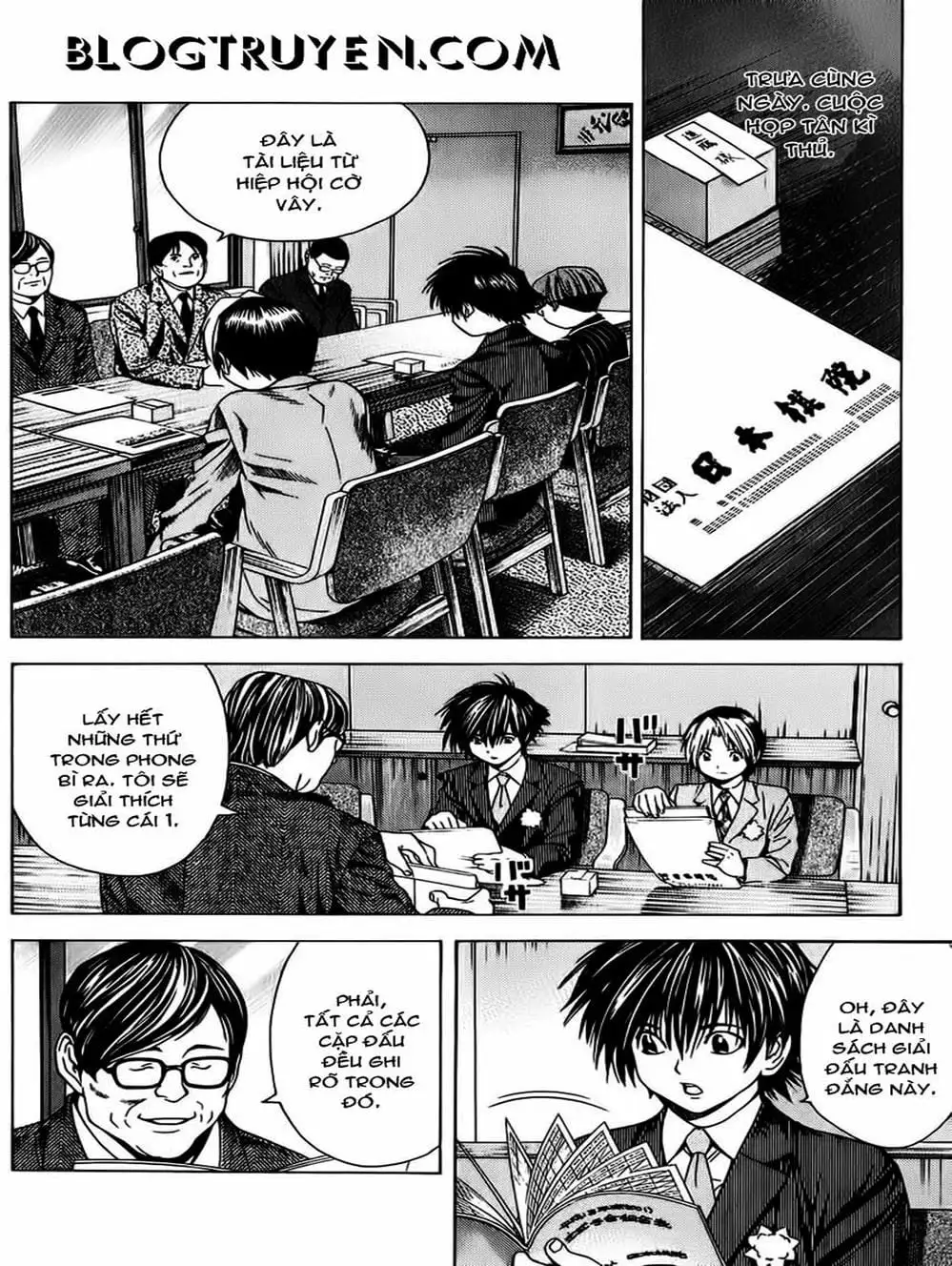 Truyện Tranh Kì Thủ Cờ Vây - Hikaru No Go trang 6