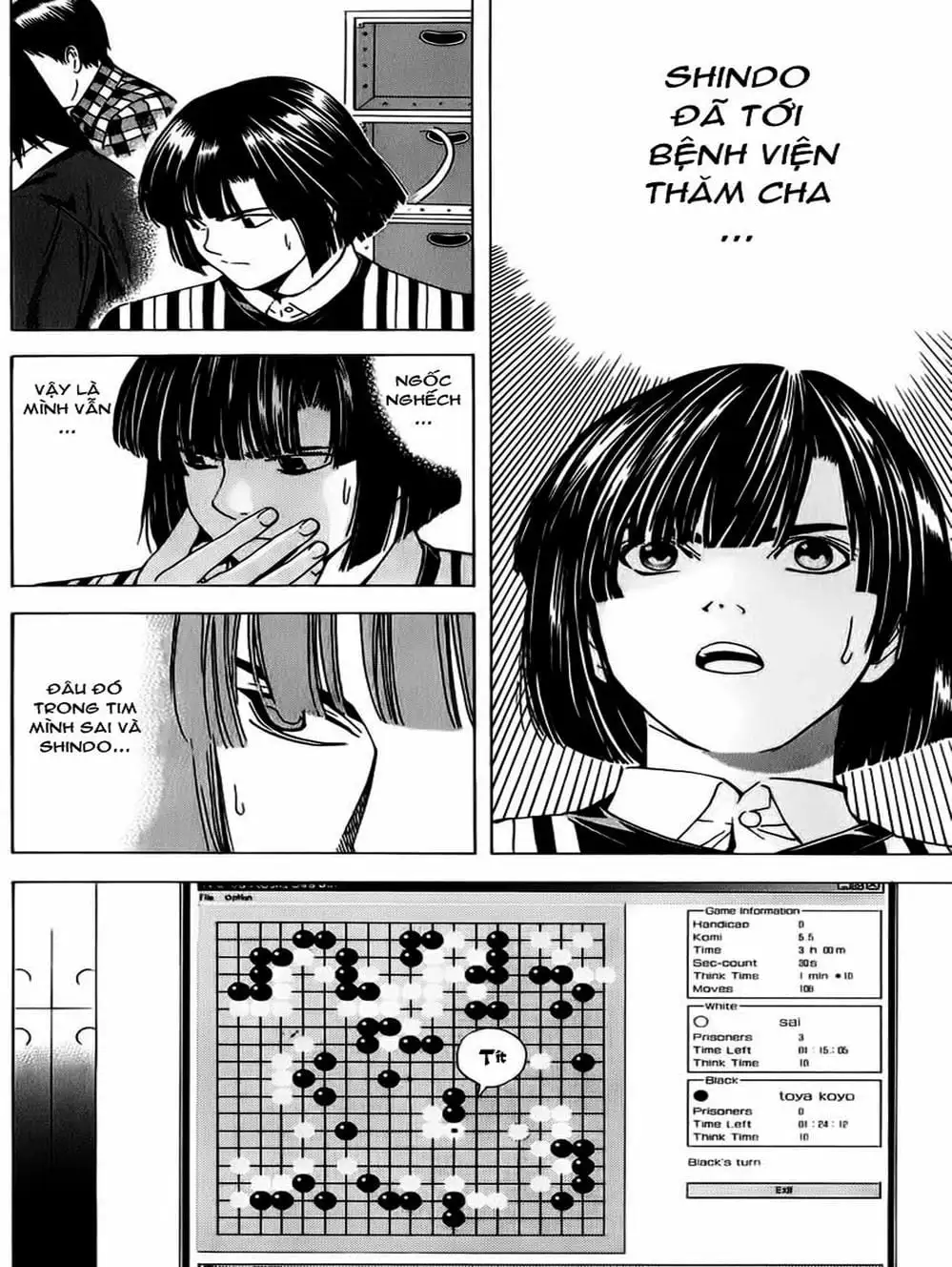Truyện Tranh Kì Thủ Cờ Vây - Hikaru No Go trang 6