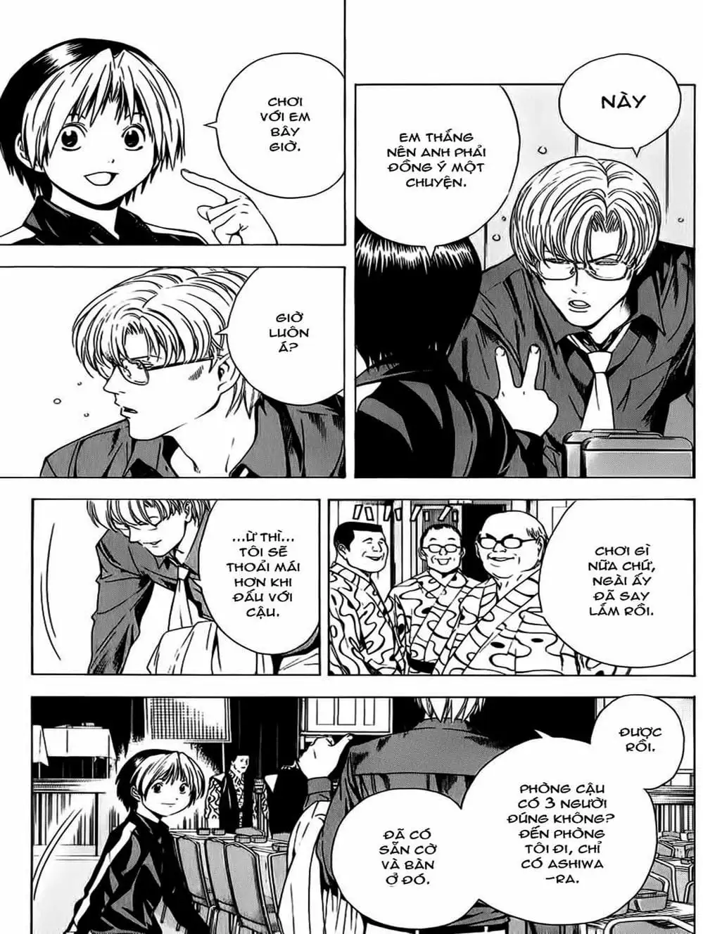 Truyện Tranh Kì Thủ Cờ Vây - Hikaru No Go trang 6