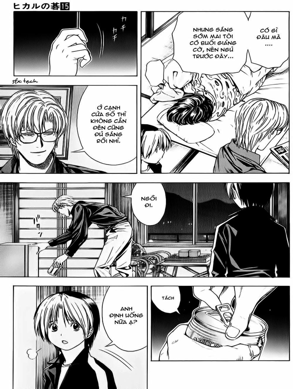 Truyện Tranh Kì Thủ Cờ Vây - Hikaru No Go trang 6