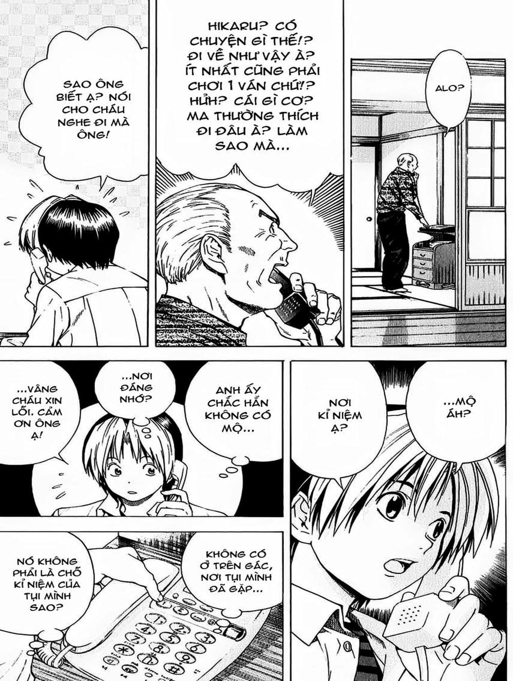 Truyện Tranh Kì Thủ Cờ Vây - Hikaru No Go trang 6