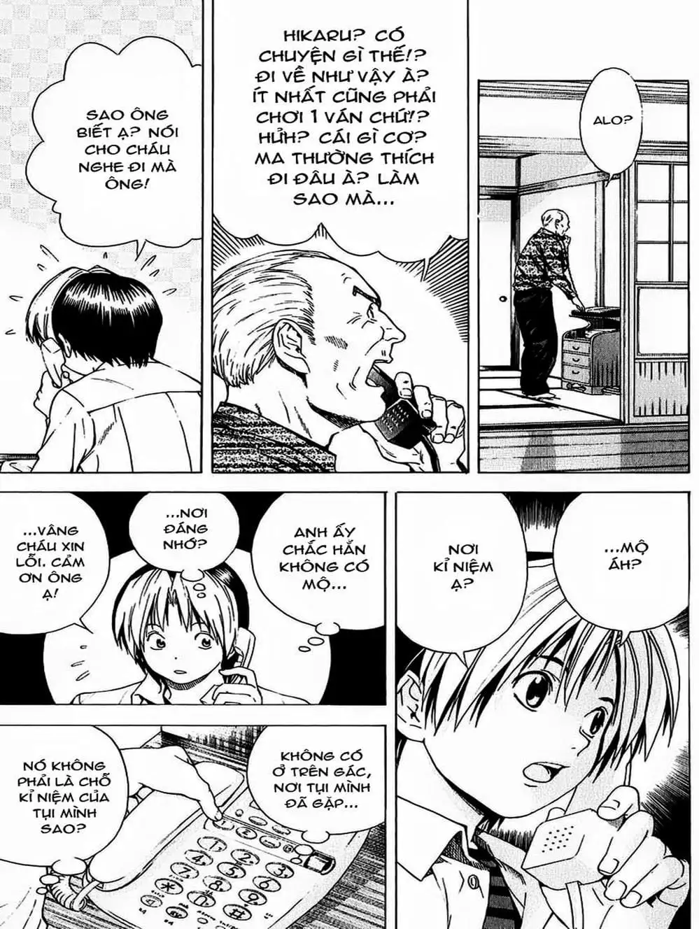 Truyện Tranh Kì Thủ Cờ Vây - Hikaru No Go trang 6