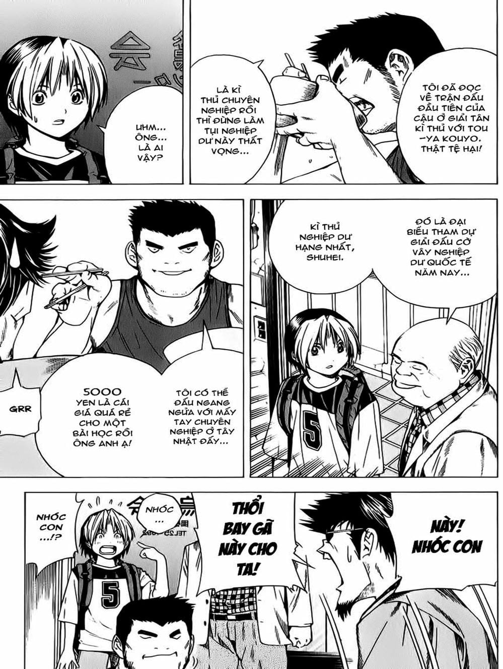 Truyện Tranh Kì Thủ Cờ Vây - Hikaru No Go trang 6