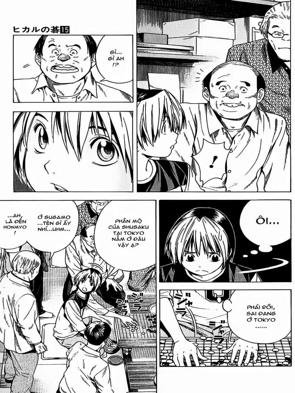 Truyện Tranh Kì Thủ Cờ Vây - Hikaru No Go trang 6