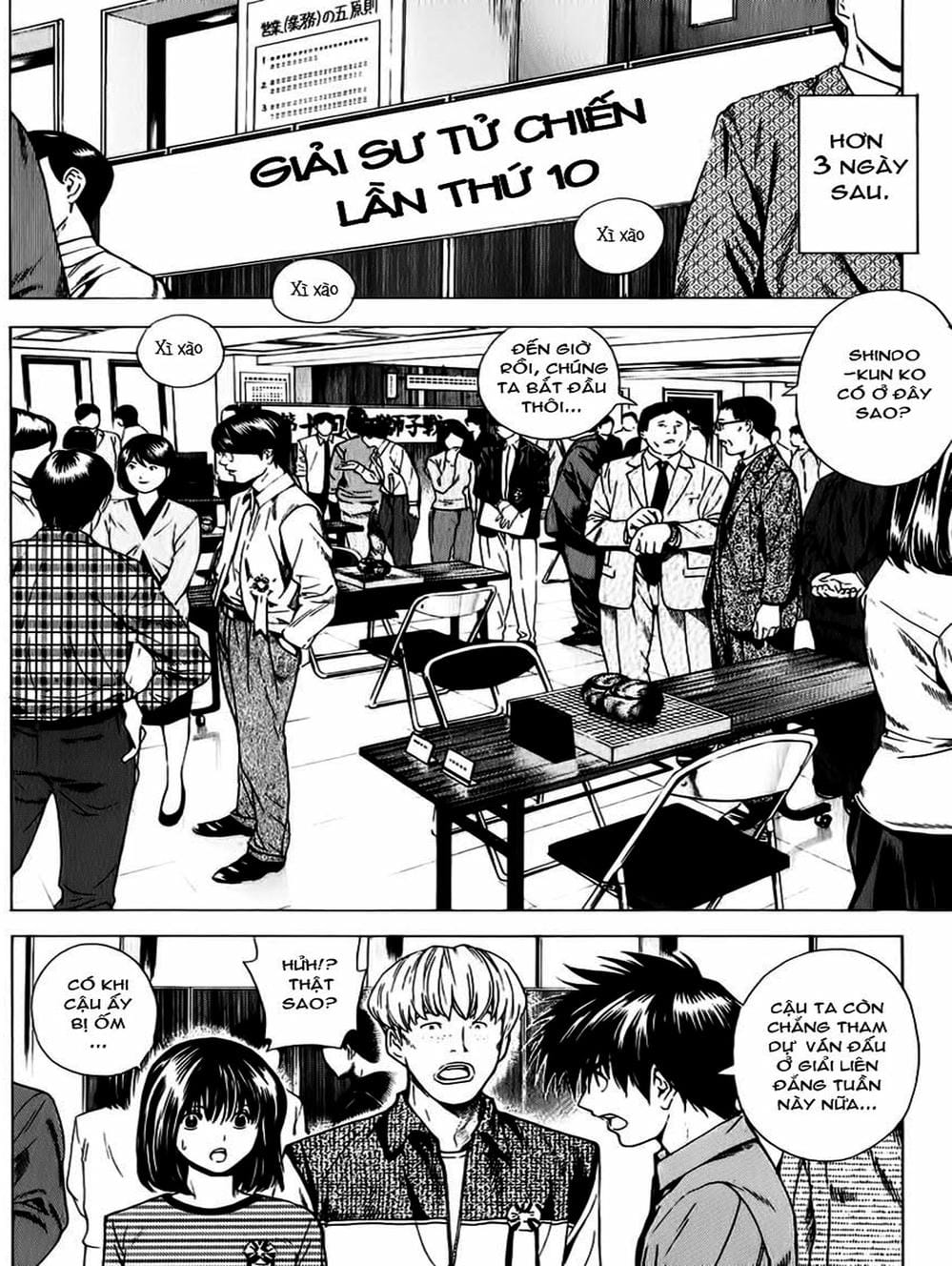 Truyện Tranh Kì Thủ Cờ Vây - Hikaru No Go trang 6