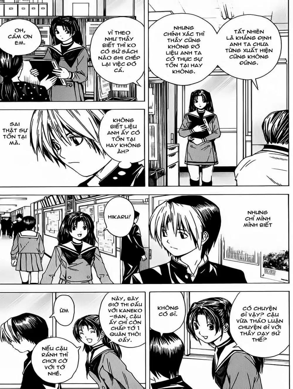 Truyện Tranh Kì Thủ Cờ Vây - Hikaru No Go trang 6