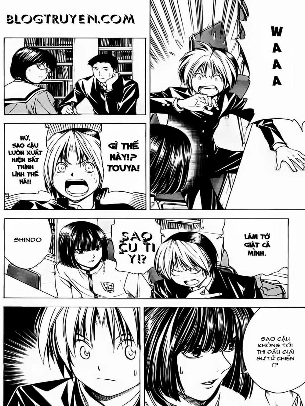 Truyện Tranh Kì Thủ Cờ Vây - Hikaru No Go trang 6