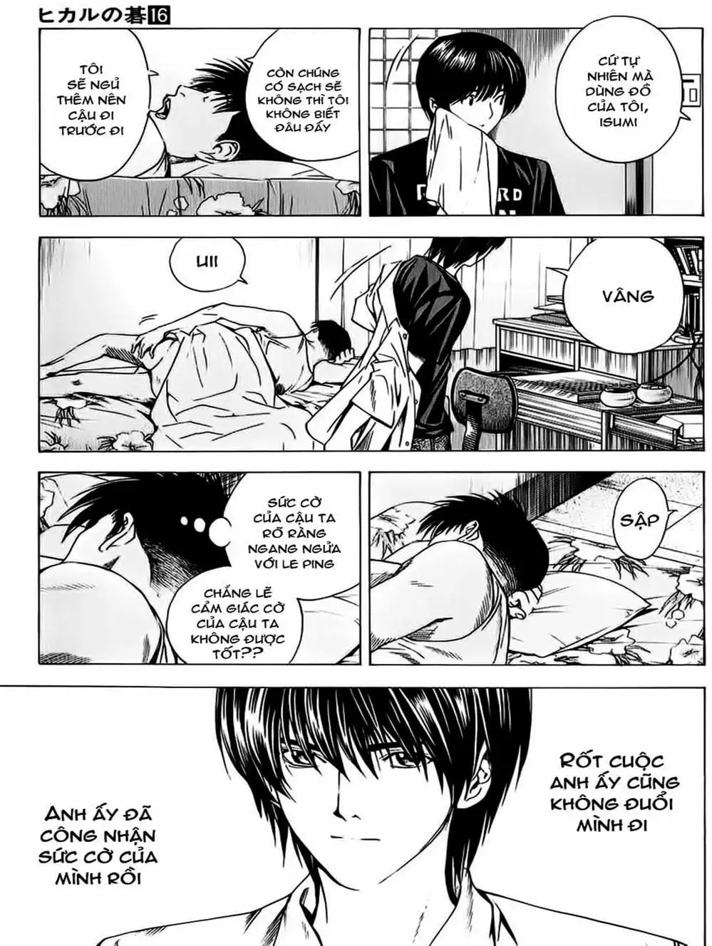 Truyện Tranh Kì Thủ Cờ Vây - Hikaru No Go trang 6