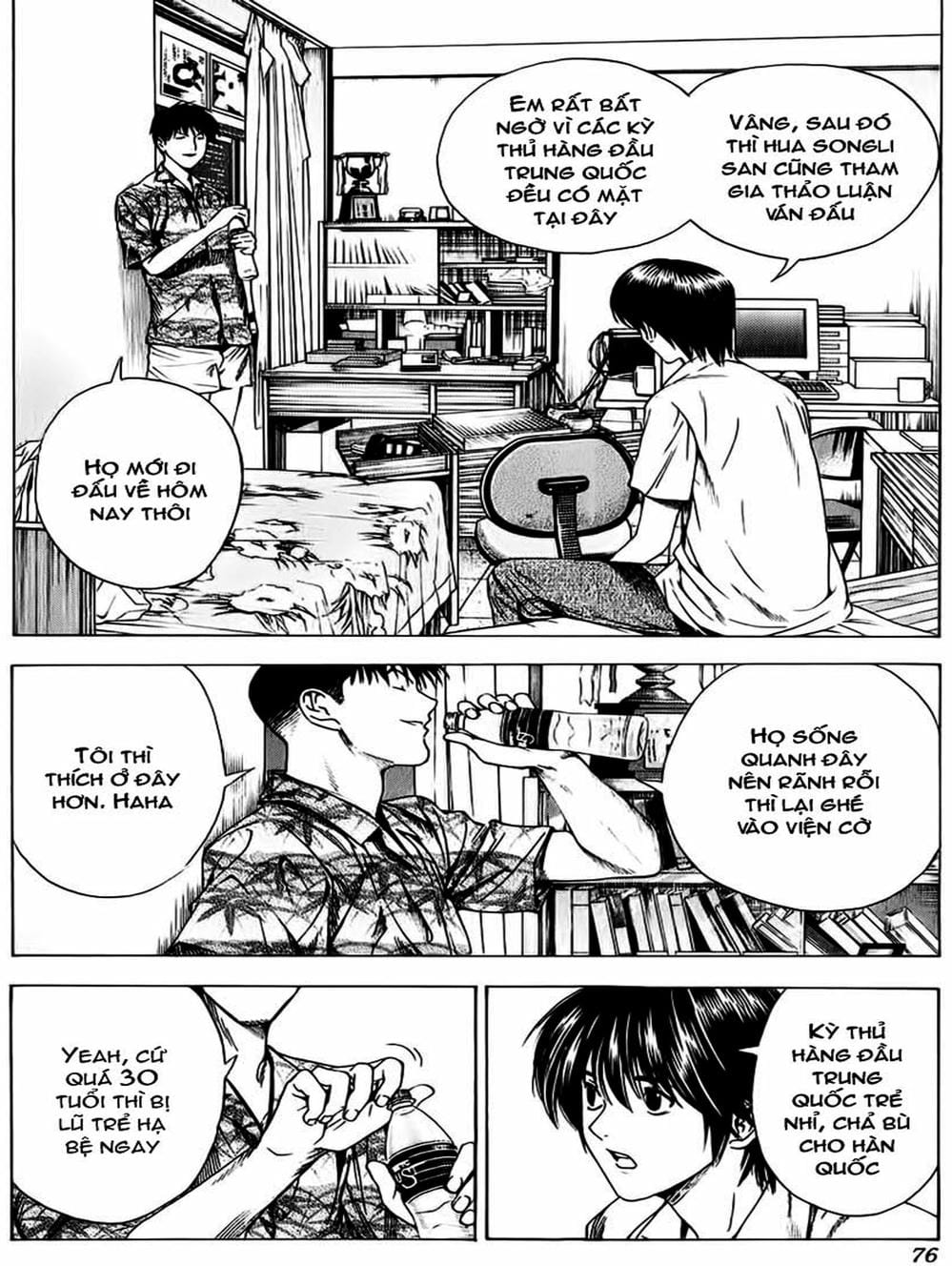 Truyện Tranh Kì Thủ Cờ Vây - Hikaru No Go trang 6