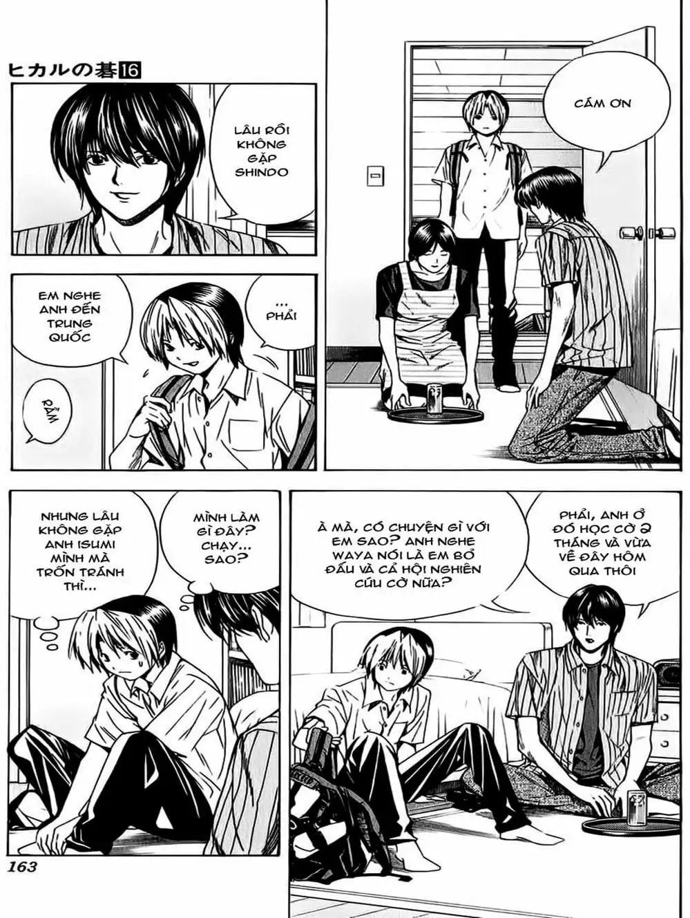 Truyện Tranh Kì Thủ Cờ Vây - Hikaru No Go trang 6