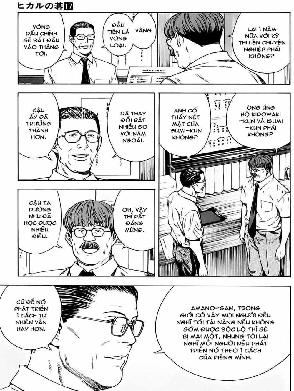 Truyện Tranh Kì Thủ Cờ Vây - Hikaru No Go trang 6