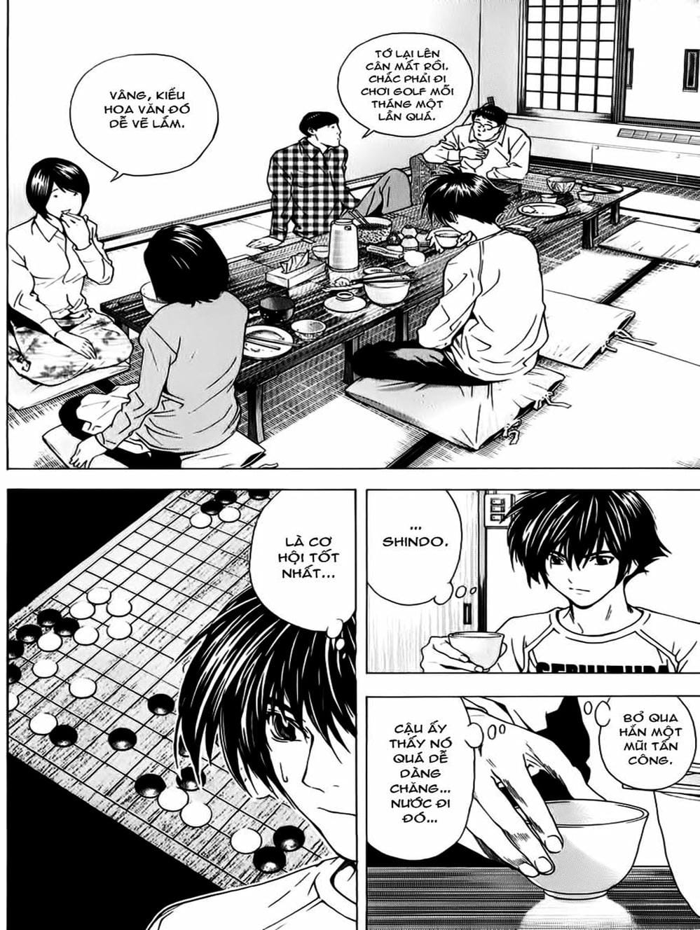 Truyện Tranh Kì Thủ Cờ Vây - Hikaru No Go trang 6
