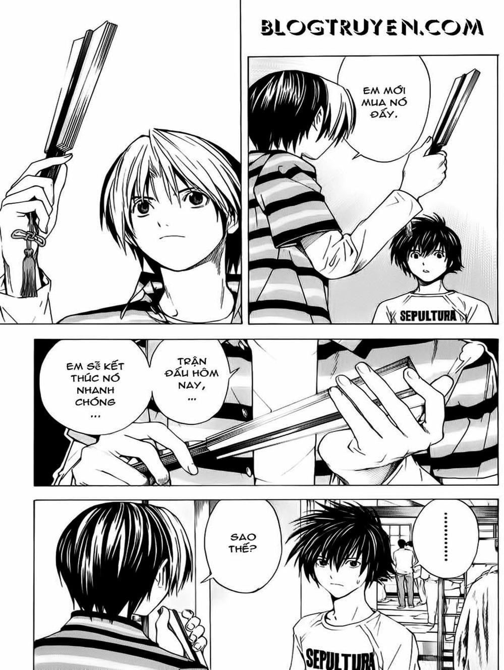 Truyện Tranh Kì Thủ Cờ Vây - Hikaru No Go trang 6