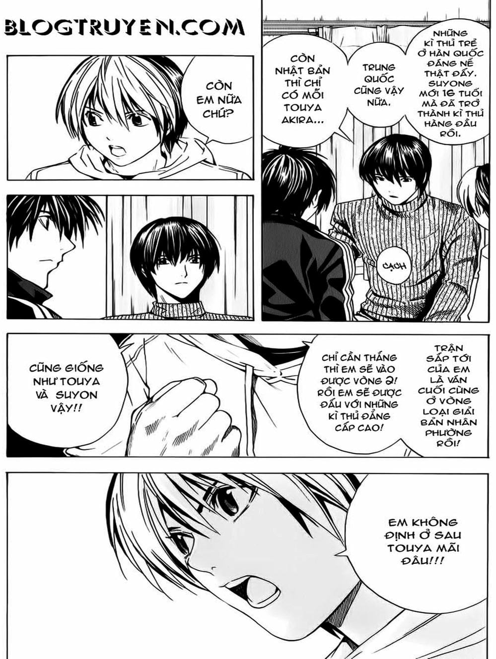 Truyện Tranh Kì Thủ Cờ Vây - Hikaru No Go trang 6