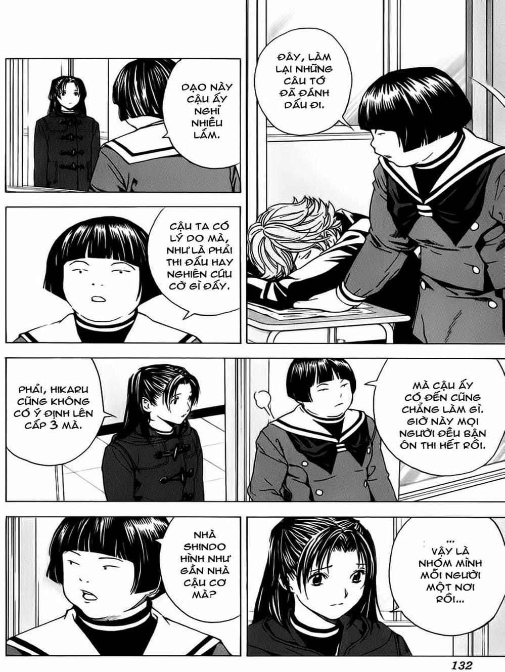 Truyện Tranh Kì Thủ Cờ Vây - Hikaru No Go trang 6