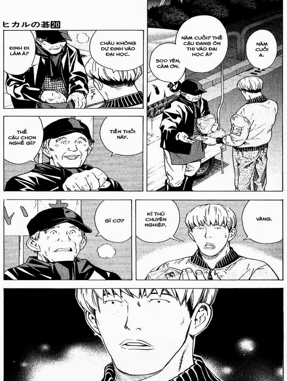 Truyện Tranh Kì Thủ Cờ Vây - Hikaru No Go trang 6