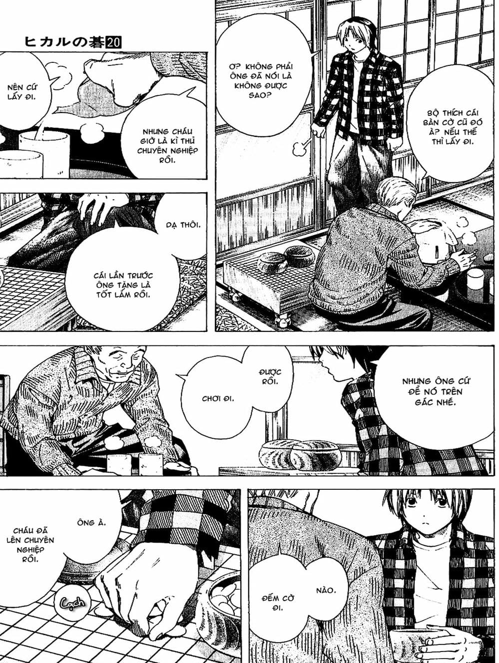 Truyện Tranh Kì Thủ Cờ Vây - Hikaru No Go trang 6