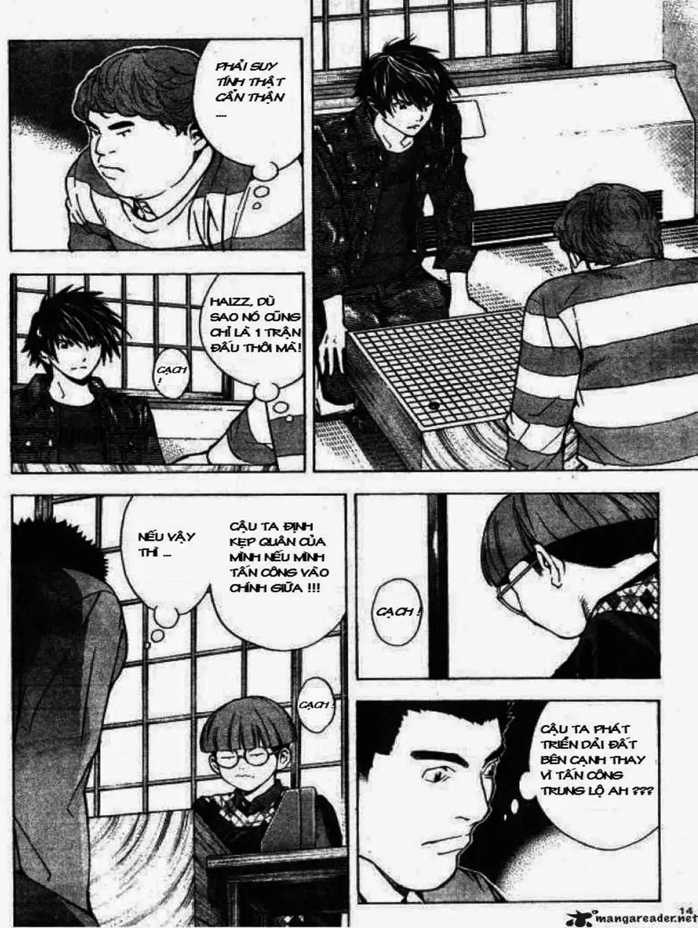 Truyện Tranh Kì Thủ Cờ Vây - Hikaru No Go trang 6