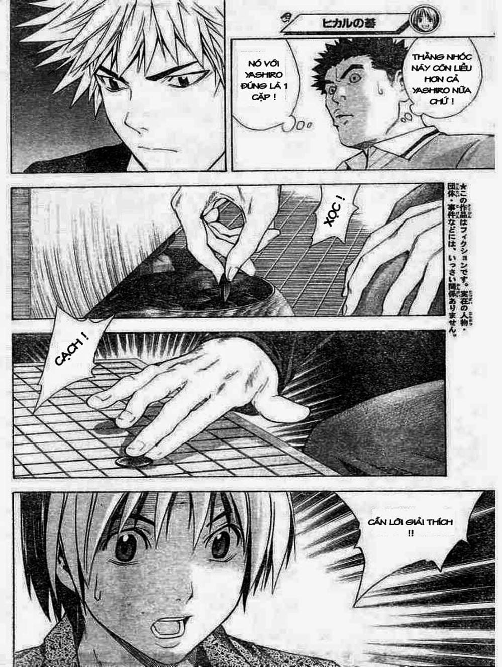 Truyện Tranh Kì Thủ Cờ Vây - Hikaru No Go trang 6