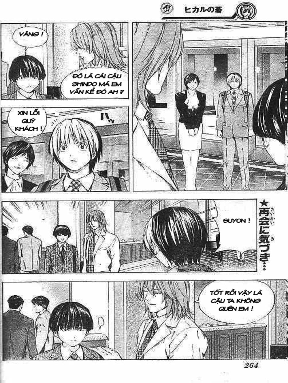 Truyện Tranh Kì Thủ Cờ Vây - Hikaru No Go trang 6