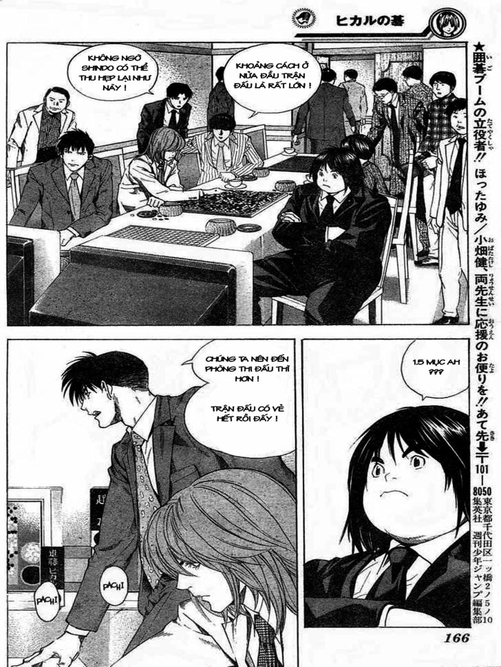 Truyện Tranh Kì Thủ Cờ Vây - Hikaru No Go trang 6