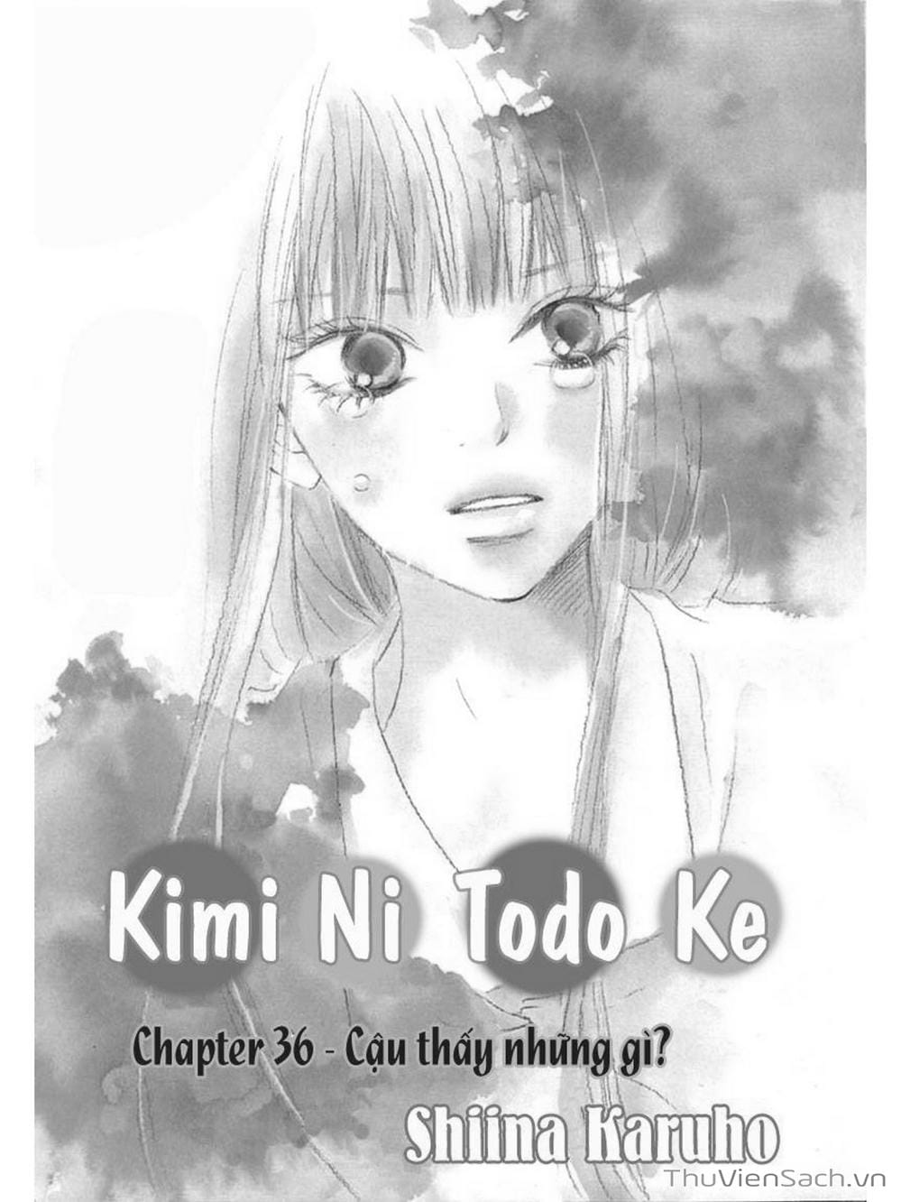 Truyện Tranh Nguyện Ước Yêu Thương - Kimi Ni Todoke trang 5