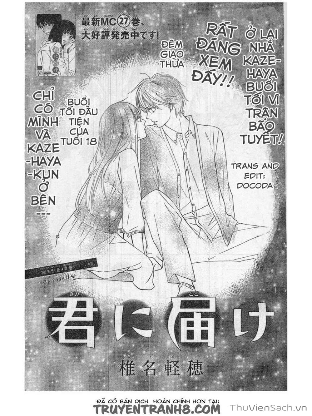 Truyện Tranh Nguyện Ước Yêu Thương - Kimi Ni Todoke trang 5