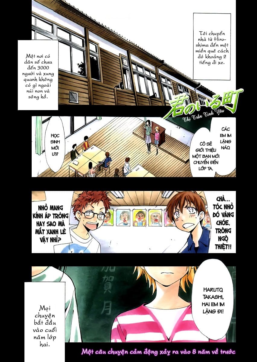 Truyện Tranh Thị Trấn Tình Yêu - Kimi No Iru Machi trang 6