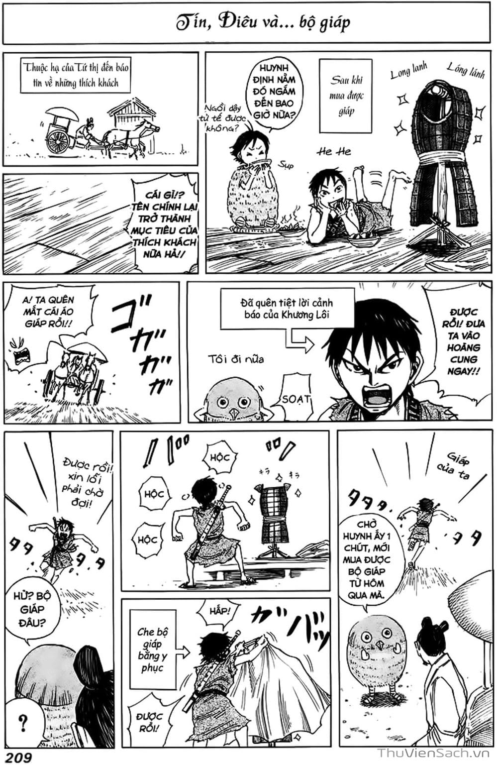 Truyện Tranh Kingdom - Vương Giả Thiên Hạ trang 4