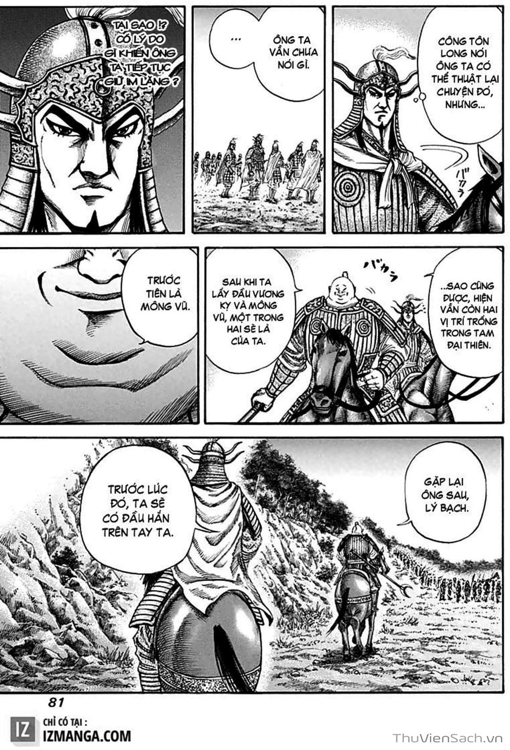 Truyện Tranh Kingdom - Vương Giả Thiên Hạ trang 4
