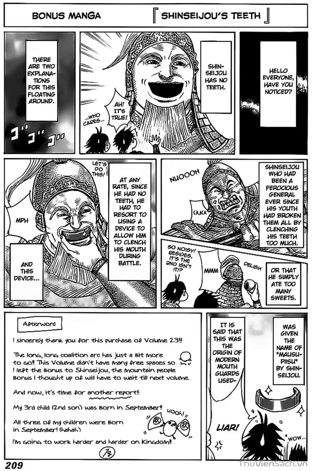 Truyện Tranh Kingdom - Vương Giả Thiên Hạ trang 4