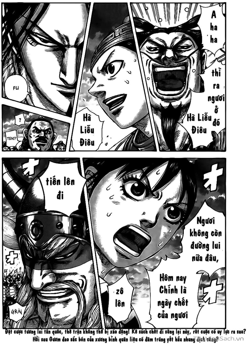 Truyện Tranh Kingdom - Vương Giả Thiên Hạ trang 4