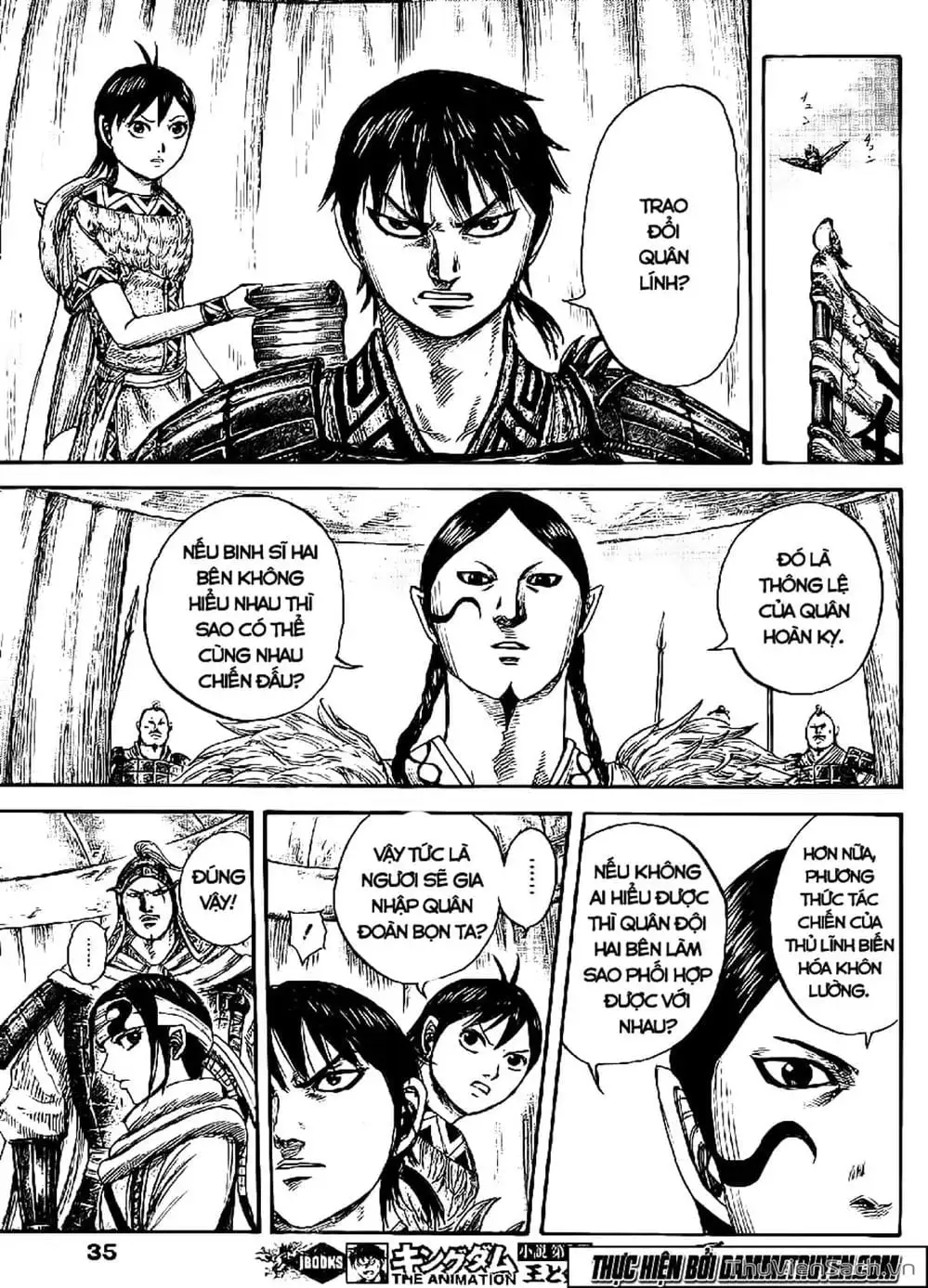 Truyện Tranh Kingdom - Vương Giả Thiên Hạ trang 4