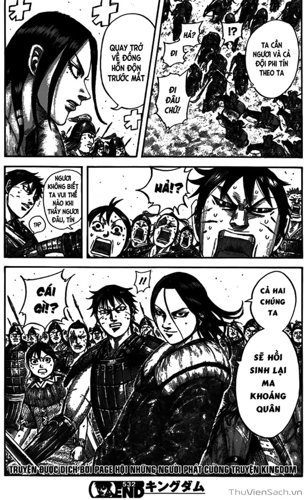 Truyện Tranh Kingdom - Vương Giả Thiên Hạ trang 4